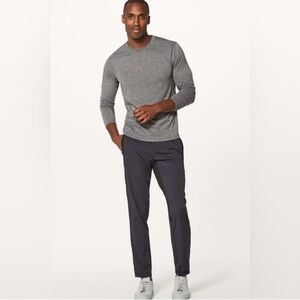 Lululemon Great Wall Pants Large Grey black